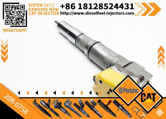 Engine Parts 20R-0758 Fuel Injector for Cat 631E 651E 657E 3412E 3408 Engine Injector 174-7526 1747526