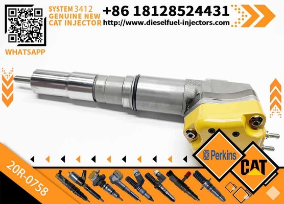 Engine Parts 20R-0758 Fuel Injector for Cat 631E 651E 657E 3412E 3408 Engine Injector 174-7526 1747526