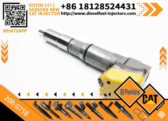Engine Parts 20R-0758 Fuel Injector for Cat 631E 651E 657E 3412E 3408 Engine Injector 174-7526 1747526