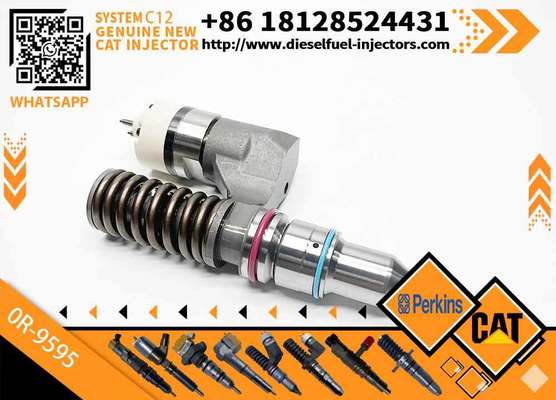Quality - Tested Fuel Injector 153-7923 0R-9595 CAT C12 1537923 0R9595 Common Rail Injector for Caterpillar 3176B Excavator