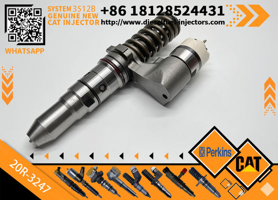 Excavator Parts 392-0225 Fuel Injector 3920225 20R-3247 20R3247 for CAT 3508B 3512B 3516B 3512C 3516C