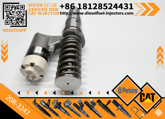 Excavator Parts 392-0225 Fuel Injector 3920225 20R-3247 20R3247 for CAT 3508B 3512B 3516B 3512C 3516C