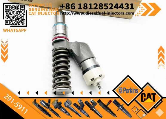 1pcs Fuel Injector 291-5911 10R-7230 CA2915911 Fits For Caterpillar CAT Tractor 631K 637K 657G Engine C18 C15 C9